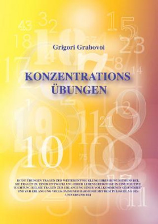 Kniha Konzentrationsubungen Grigori Grabovoi