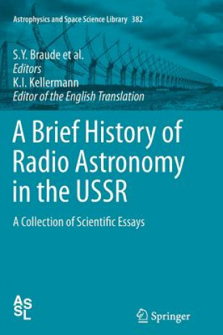Kniha Brief History of Radio Astronomy in the USSR S. Y. Braude