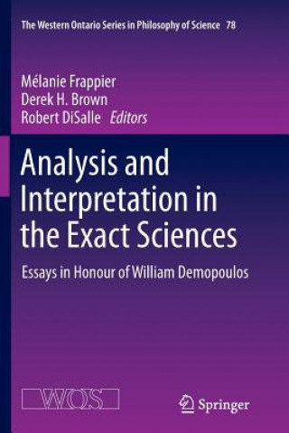 Kniha Analysis and Interpretation in the Exact Sciences Melanie Frappier