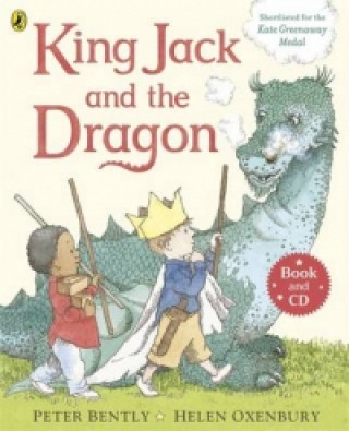 Könyv King Jack and the Dragon Book and CD Peter Bently