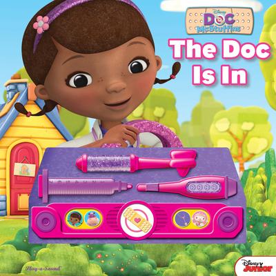 Книга Doc Mcstuffin's - the Doc is in - Doctor Kit Book 