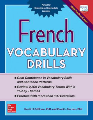 Kniha French Vocabulary Drills Ronni Gordon