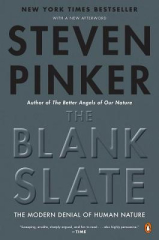 Książka The Blank Slate Steven Pinker