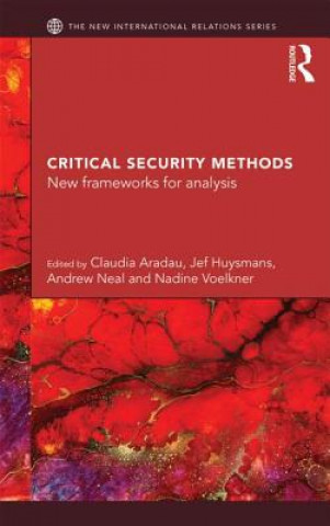 Kniha Critical Security Methods Claudia Aradau