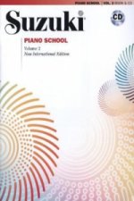 Kniha Suzuki Piano School 2 + CD New International Ed. Seizo Azuma