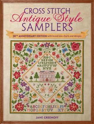 Книга Cross Stitch Antique Style Samplers Jane Greenoff