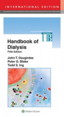 Kniha Handbook of Dialysis John T Daugirdas