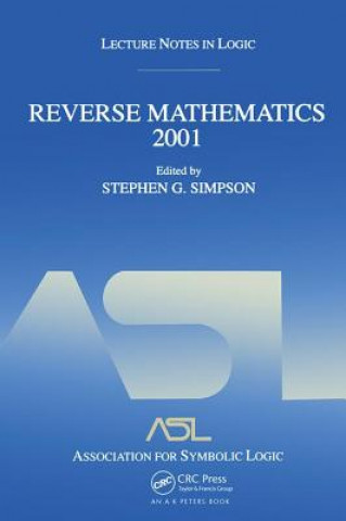 Book Reverse Mathematics 2001 Stephen G. Ross