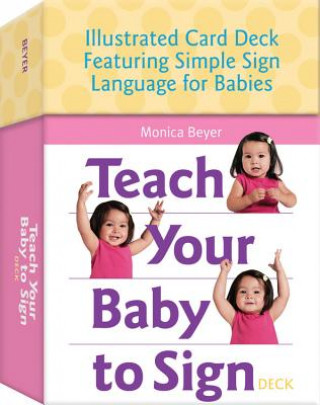 Materiale tipărite Teach Your Baby to Sign Card Deck Monica Beyer