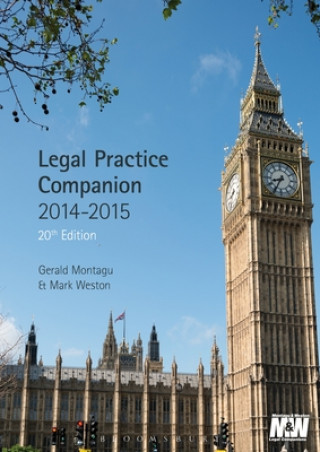 Könyv Legal Practice Companion 2014/15 Gerald Montagu
