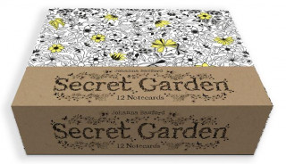 Nyomtatványok Secret Garden: 12 Notecards Johanna Basford