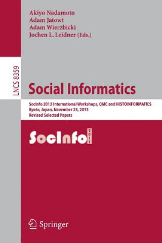 Книга Social Informatics Akiyo Nadamoto
