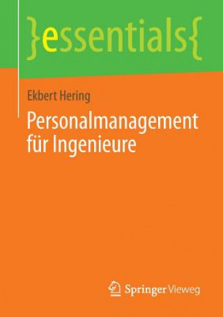 Livre Personalmanagement fur Ingenieure Ekbert Hering