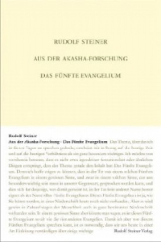 Livre Aus der Akasha-Forschung Steiner Rudolf