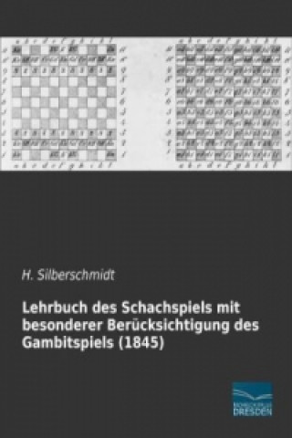 Libro Lehrbuch des Schachspiels mit besonderer Berücksichtigung des Gambitspiels (1845) H. Silberschmidt