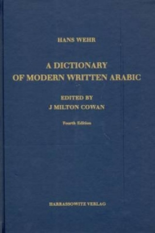 Książka Dictionary of Modern Written Arabic Hans Wehr