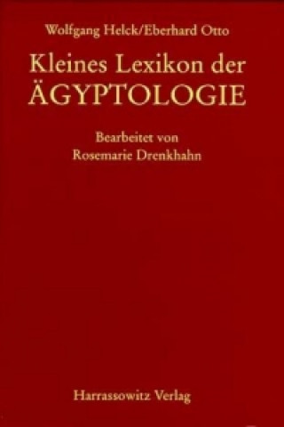 Carte Kleines Lexikon der Ägyptologie Wolfgang Helck