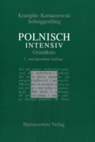 Kniha Polnisch intensiv Gustav-Adolf Krampitz