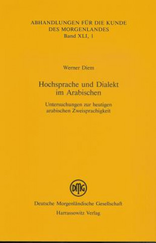 Carte Hochsprache und Dialekt im Arabischen Werner Diem