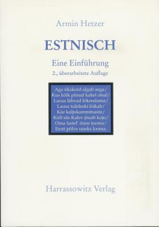 Könyv Estnisch, m. Audio-CD Armin Hetzer