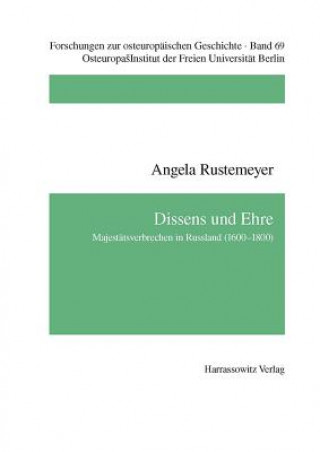 Libro Dissens und Ehre Angela Rustemeyer