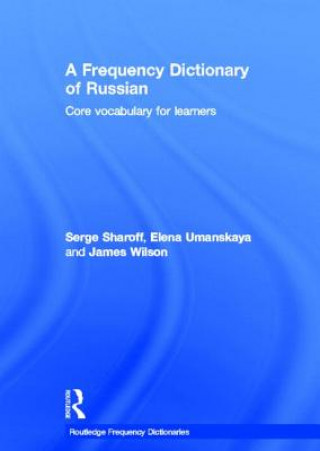 Kniha Frequency Dictionary of Russian Serge Sharoff