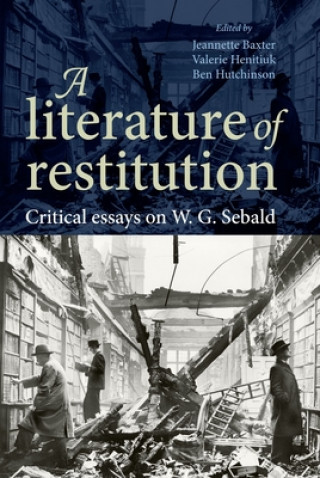 Buch Literature of Restitution Jeannette Baxter