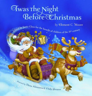 Kniha Twas the Night Before Christmas Clement Moore