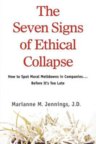 Libro Seven Signs of Ethical Collapse Marianne M Jennings