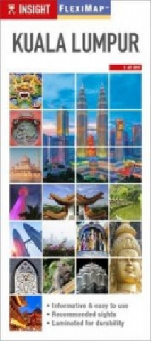 Tiskovina Insight Guides Flexi Map Kuala Lumpur Insight Guides
