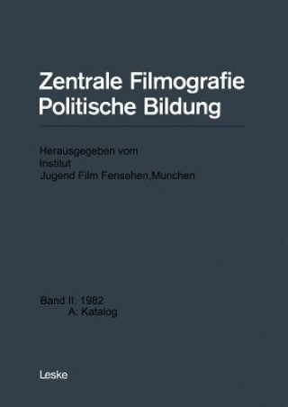 Książka Zentrale Filmografie Politische Bildung München Institut Jugend Film Fernsehen