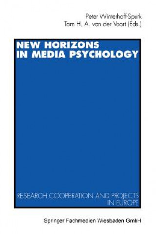 Book New Horizons in Media Psychology Peter Winterhoff-Spurk