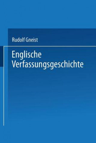 Book Englische Verfassungsgeschichte Rudolf Gneist