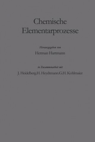 Książka Chemische Elementarprozesse Hermann Hartmann