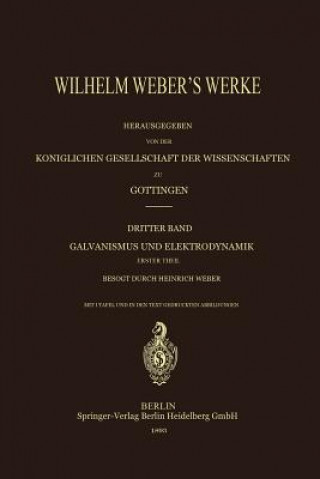Carte Wilhelm Weber's Werke Wilhelm Weber