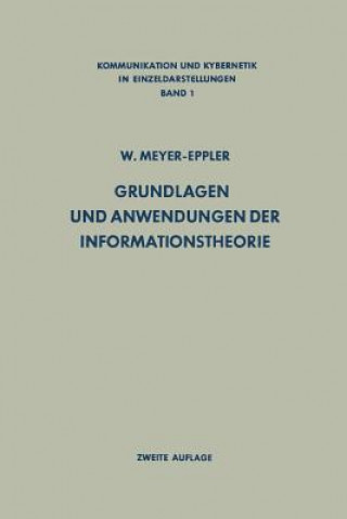 Książka Grundlagen Und Anwendungen Der Informationstheorie Werner Meyer-Eppler