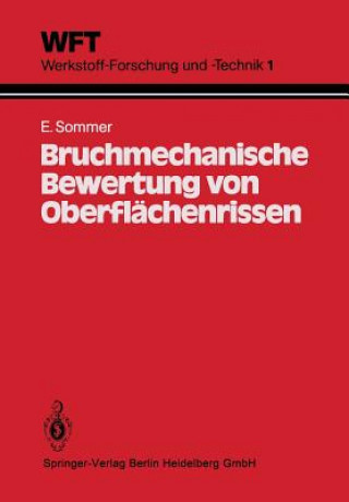 Kniha Bruchmechanische Bewertung Von Oberflachenrissen E. Sommer