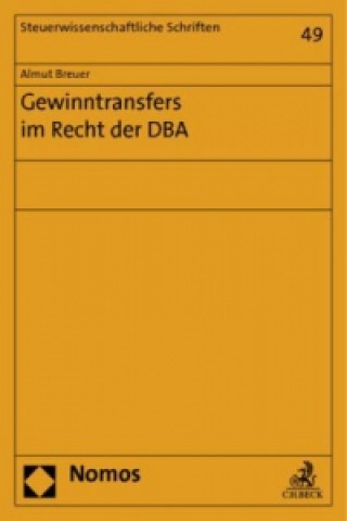 Könyv Gewinntransfers im Recht der DBA Almut Breuer