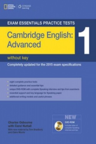 Book Exam Essentials Practice Tests: Cambridge English Advanced 1 with DVD-ROM Charles Osborne