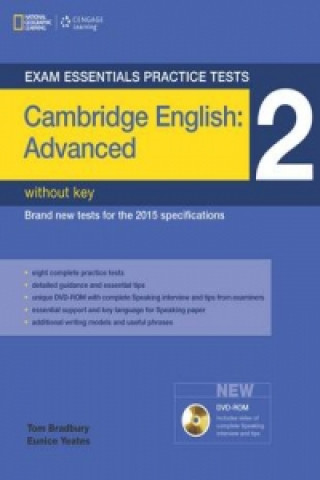 Carte Exam Essentials: Cambridge Advanced Practice Tests 2 w/o key Tom Bradbury