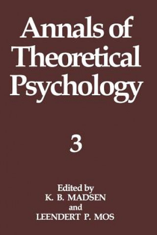 Kniha Annals of Theoretical Psychology K.B. Madsen