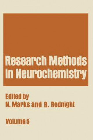 Kniha Research Methods in Neurochemistry Neville Marks