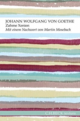 Carte Zahme Xenien Johann Wolfgang Goethe