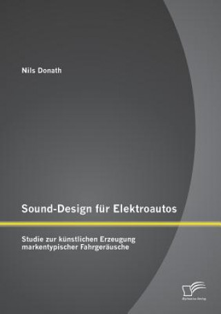 Książka Sound-Design fur Elektroautos Nils Donath