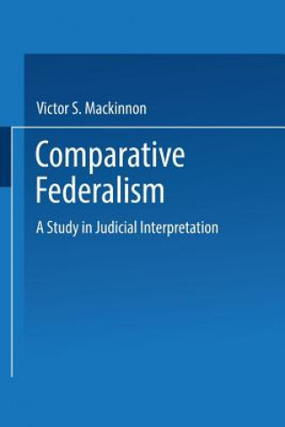 Knjiga Comparative Federalism 