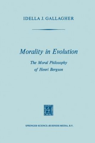 Libro Morality in Evolution Idella J. Gallagher