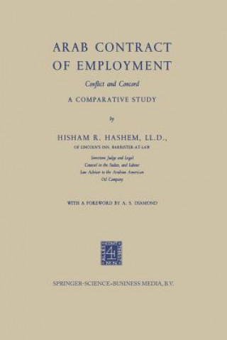 Kniha Arab Contract of Employment Hisham Rif at Hashem