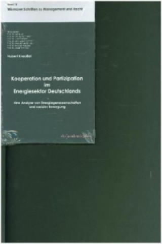 Książka Kooperation und Partizipation im Energiesektor Deutschlands Hubert Kneußel