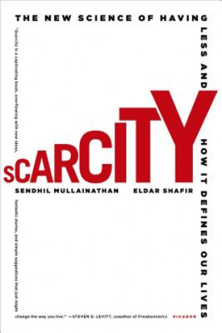 Carte SCARCITY: THE NEW SCIENCE OF HAVING LESS Sendhil Mullainathan