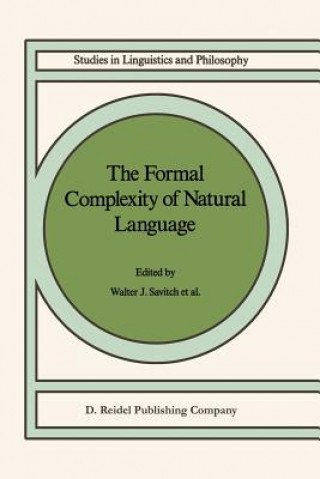 Książka Formal Complexity of Natural Language W.J. Savitch